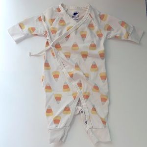 Monica & Andy Candy Corn Kimono One-Piece 0-3